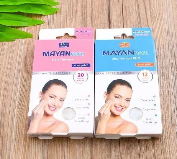 Hình ảnh cận cảnh miếng dán mụn Mayan Care với thiết kế siêu mỏng