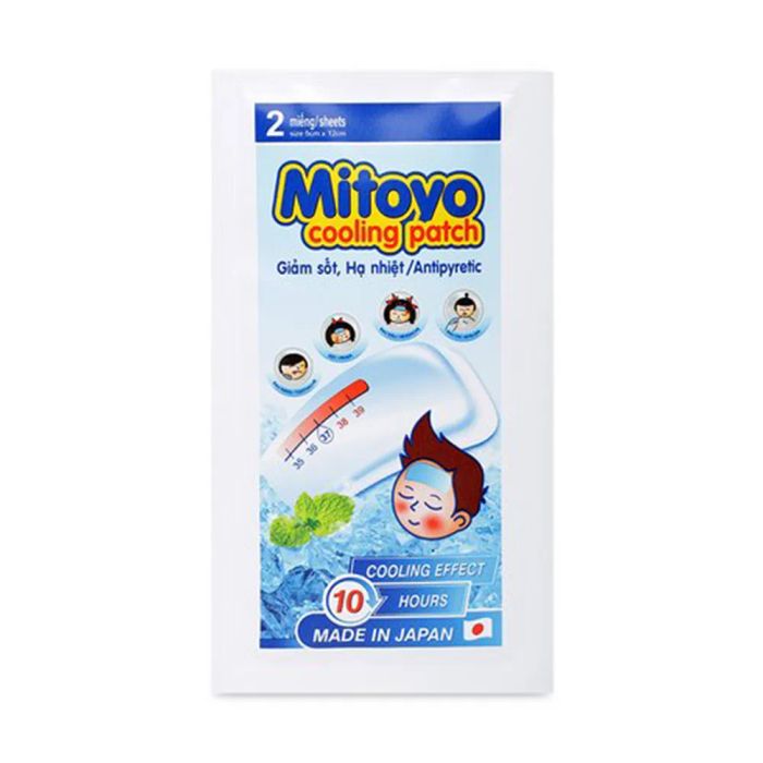 Miếng Dán Hạ Sốt Mitoyo Cooling Patch - Ảnh 1