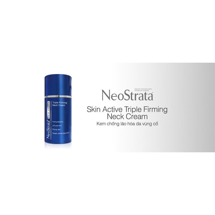 Hình ảnh chi tiết kem trị nếp nhăn vùng cổ NeoStrata Triple Firming Neck Cream - phiên bản cao cấp