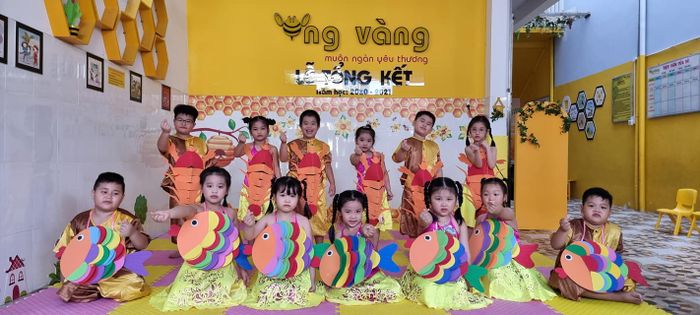 Không gian học tập đầy sáng tạo tại Mầm Non Ong Vàng - Ảnh 1