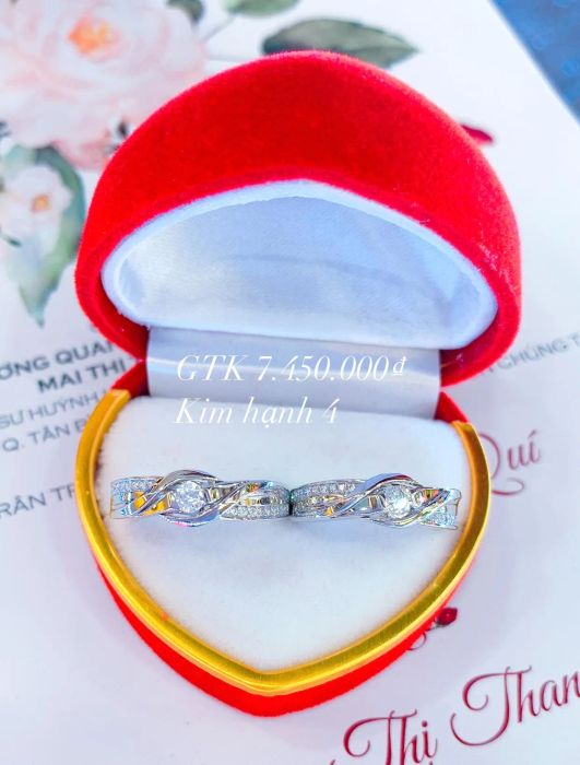 Bộ sưu tập nhẫn cưới tinh tế tại Tiệm vàng Kim Hạnh 4