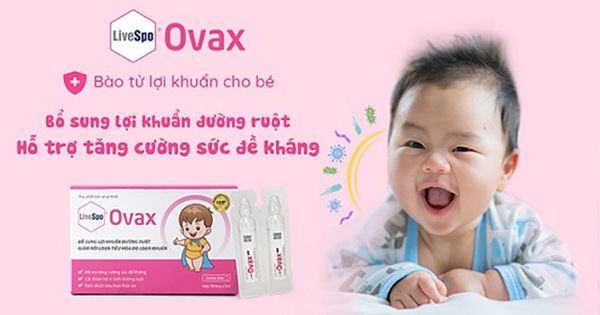 Hình ảnh minh họa TPBVSK LiveSpo Ovax - Giải pháp tăng cường miễn dịch từ bào tử lợi khuẩn