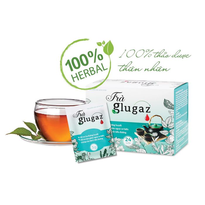 Hình ảnh Trà Glugaz chính hãng