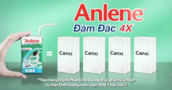 Hình ảnh sản phẩm Anlene đậm đặc 4X (ảnh 2)