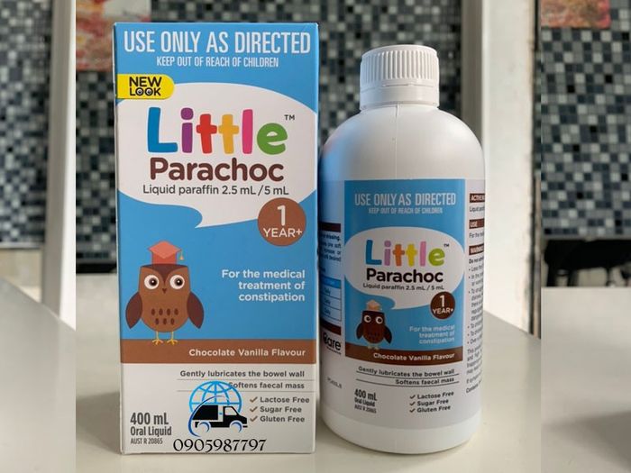 Hình ảnh chi tiết Siro Parachoc Úc đặc trị táo bón