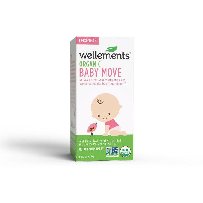 Hình ảnh minh họa Siro BabyMove Wellements chống táo bón từ mận tím