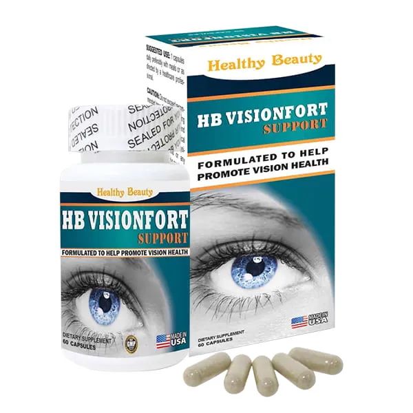 Hình ảnh thực tế viên uống HB Visionfort - Công nghệ bảo vệ mắt đột phá
