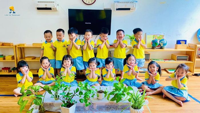 Hình ảnh lớp học Montessori tại Little Sol - Không gian học tập chuẩn quốc tế với giáo cụ chuyên biệt