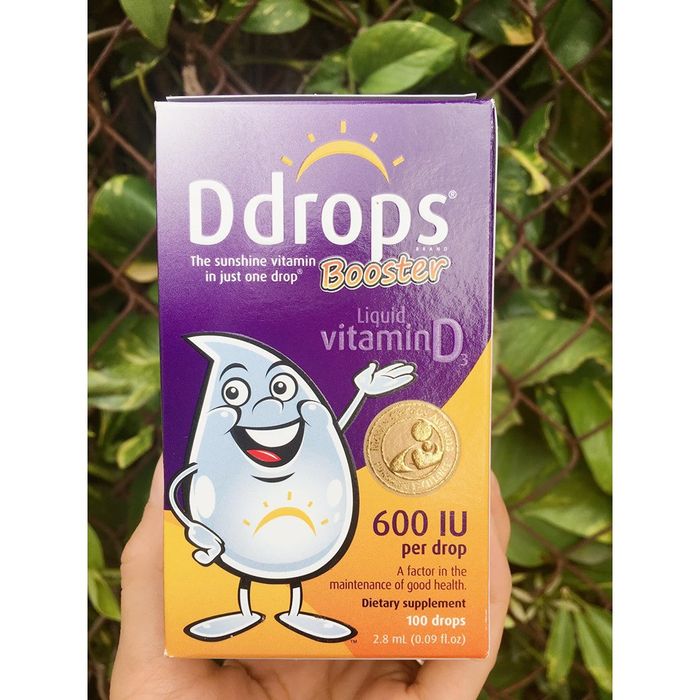 Hình ảnh thực tế sản phẩm Ddrops Booster 600IU Vitamin D3