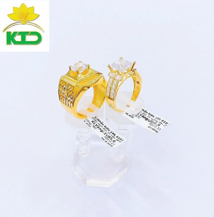 Hình ảnh bộ sưu tập nhẫn cưới Kim Thành Danh