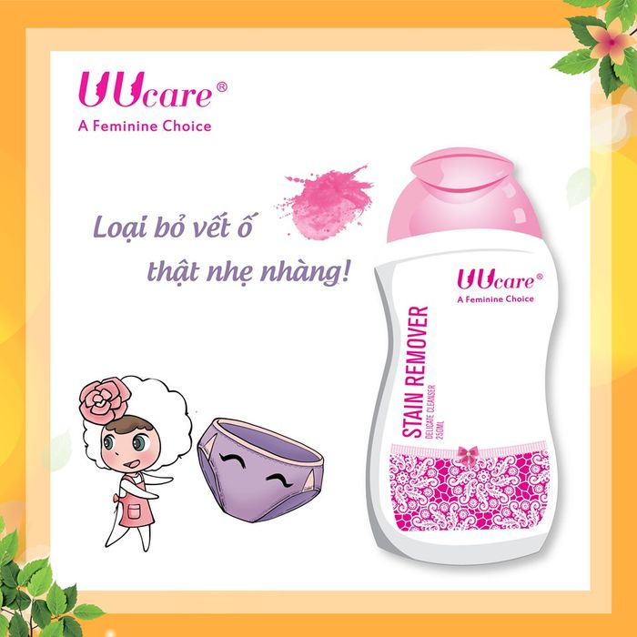 Hình ảnh minh họa nước giặt đồ lót UUcare (ảnh 2)