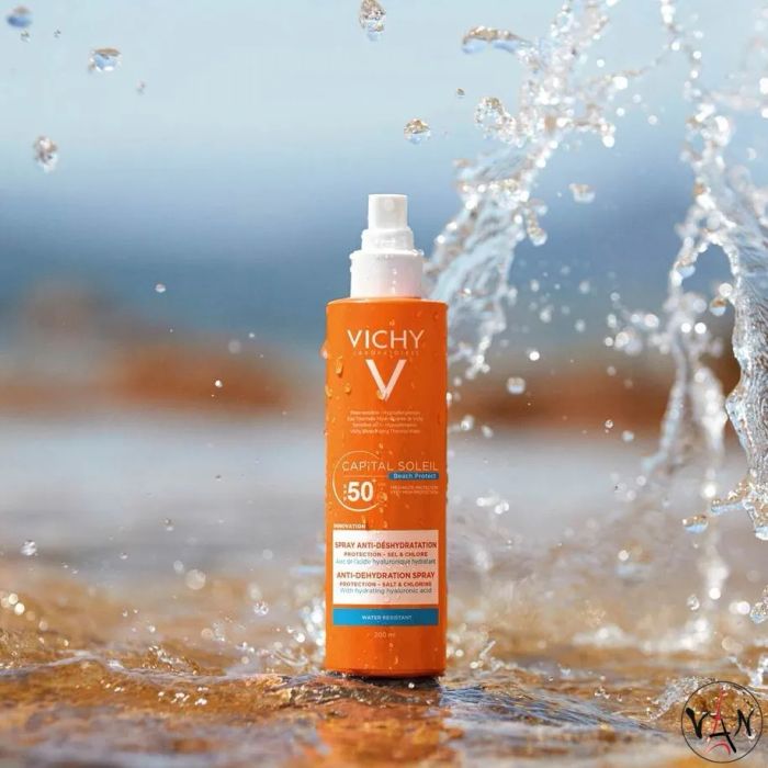 Hình ảnh Xịt Chống Nắng Vichy Capital Soleil Rehydrating phiên bản 3