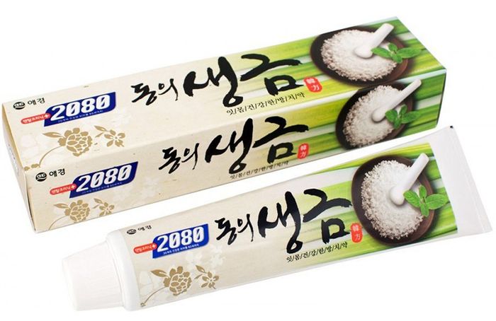 Hình ảnh Kem Đánh Răng Thảo Mộc Muối 2080 Dongeui