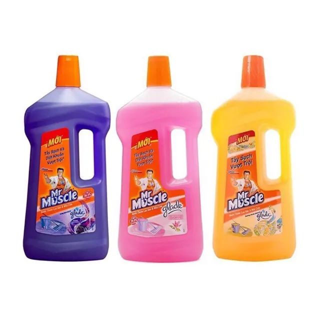 Hình ảnh chai nước lau sàn Mr Muscle Glade - Hiệu quả làm sạch vượt trội