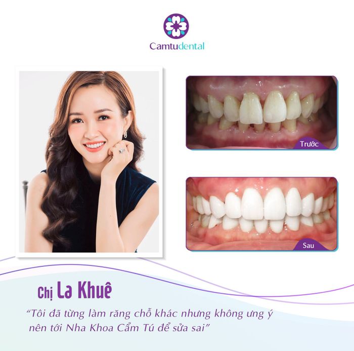 Không gian hiện đại tại Nha Khoa Cẩm Tú