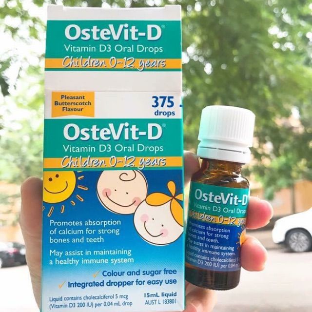 Hình ảnh minh họa Vitamin D Ostevit - Thiết kế chai nhỏ giọt thông minh