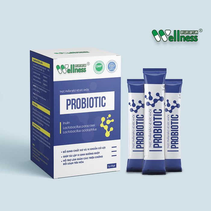 Hình ảnh thực tế sản phẩm Probiotic + Chất xơ - Đóng gói tiện dụng