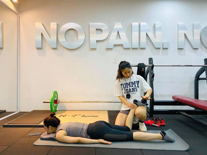 Hình ảnh không gian đào tạo chuyên nghiệp tại N-T HOME Private Gym