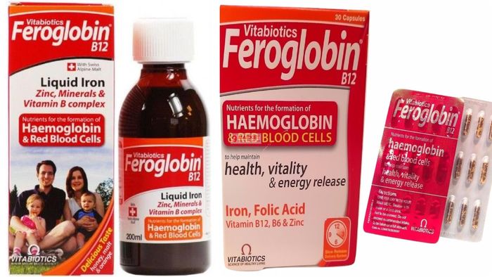 Feroglobin B12 Vitabiotics ảnh 2