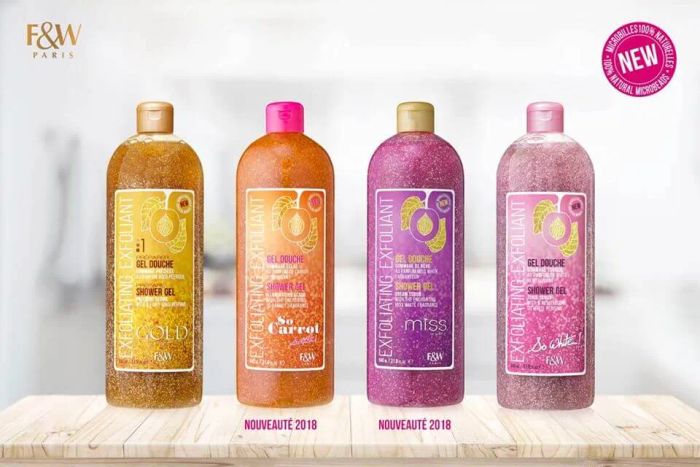Sữa tắm tẩy tế bào chết Exfoliating - Hình ảnh 1