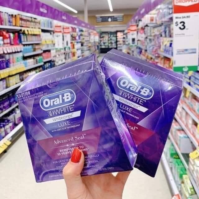 Hình ảnh miếng dán Oral-B 3D White Whitestrips chính hãng - Thiết kế tối ưu cho từng hàm răng