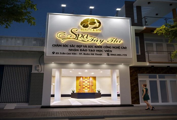 Hình ảnh thi công thực tế của Quảng Cáo Lam Sơn