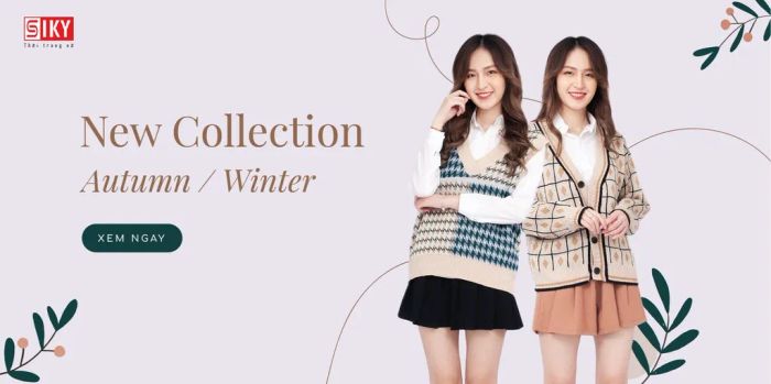 Siky Fashion ảnh 1 - Hình ảnh đầu tiên giới thiệu bộ sưu tập len đa phong cách, nơi từng thiết kế đều thể hiện sự sáng tạo và bắt kịp xu hướng thời trang mới nhất.