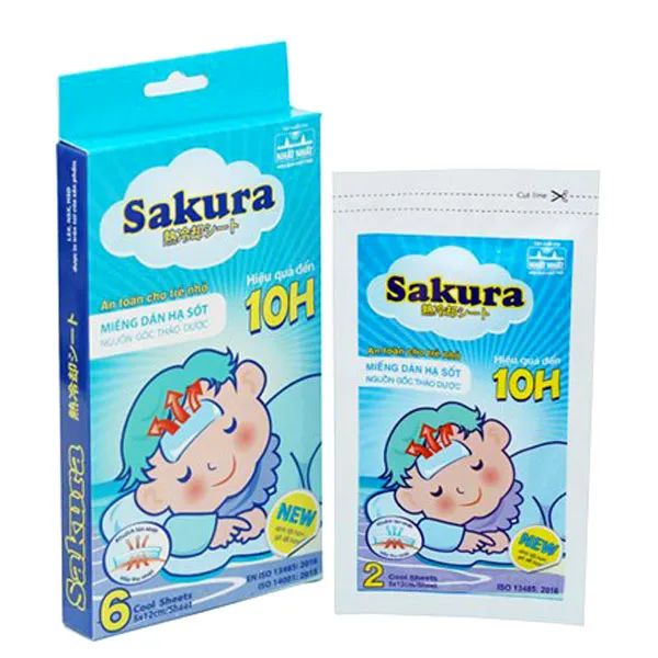 Miếng dán hạ sốt Sakura - Ảnh 1
