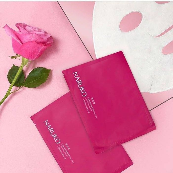 Hình ảnh sản phẩm mặt nạ Naruko Rose & Botanic HA Aqua Cubic Hydrating Mask EX (ảnh 2)