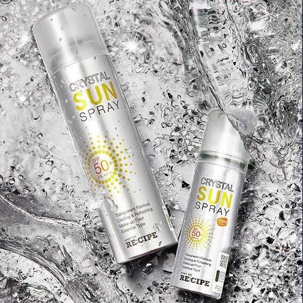 Hình ảnh Xịt Chống Nắng Re:cipe Cosmetics Crystal Sun