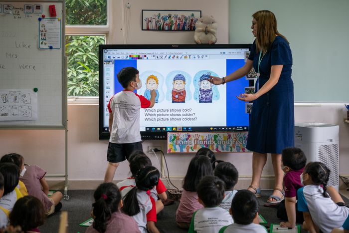 Hình ảnh lớp học tiêu chuẩn tại BIS - Môi trường giáo dục lý tưởng kích thích sáng tạo và tư duy độc lập