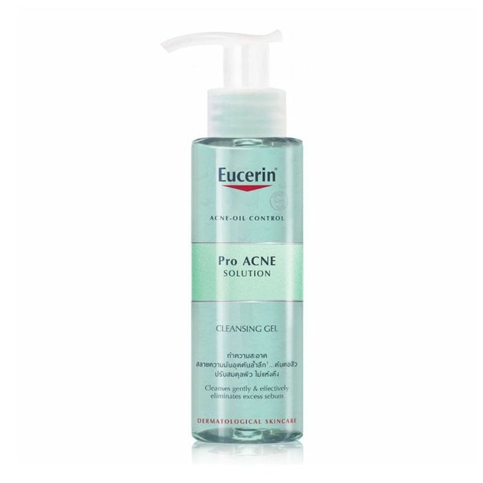 Hình ảnh minh họa Sữa rửa mặt Eucerin Pro Acne Cleansing Gel (ảnh 2)