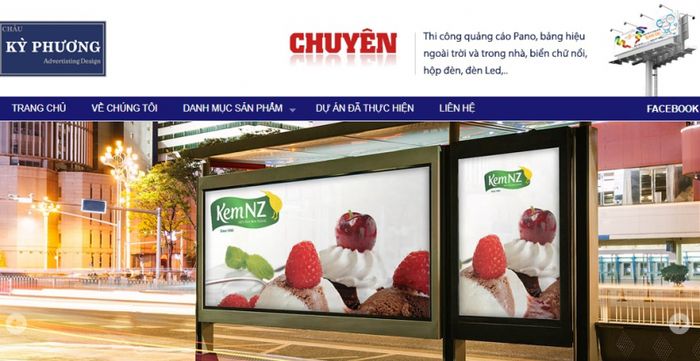 Hình ảnh thi công thực tế của Quảng Cáo Kỳ Phương