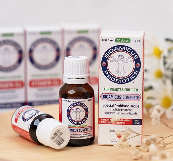 Hình ảnh thực tế Bioamicus Complete - Thiết kế dạng giọt tiện dụng