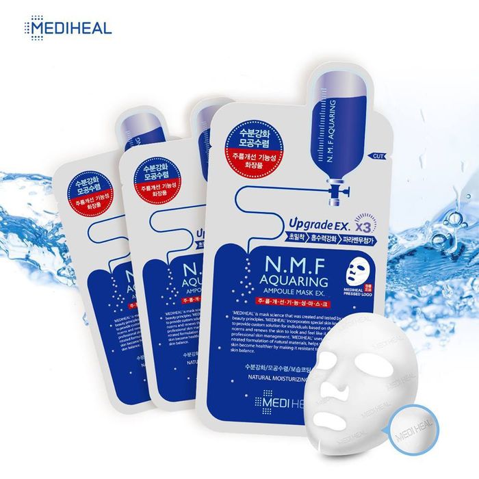 Hình ảnh mặt nạ Mediheal N.M.F Aquaring Ampoule Mask Ex (phiên bản 2)