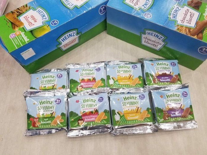 Bánh ăn dặm Heinz - Hình ảnh chân thực sản phẩm