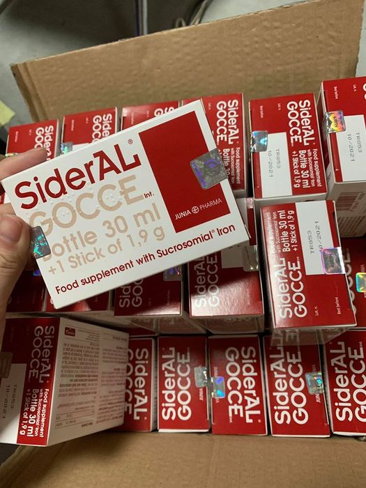 Hình ảnh Sắt Sideral Gocce 1