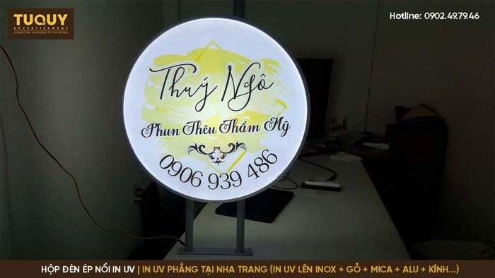 Hình ảnh thi công thực tế của Quảng Cáo Tứ Quý