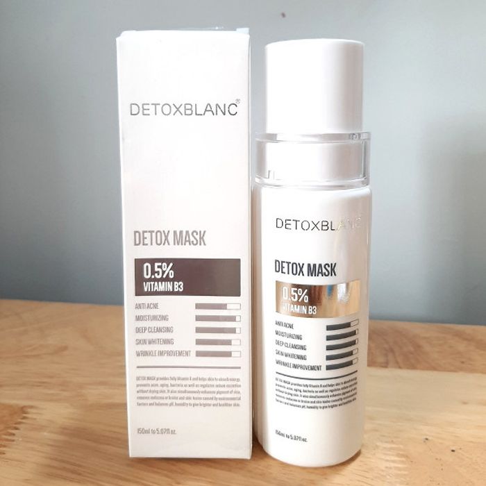 Hình ảnh minh họa mặt nạ Detox BlanC Melasma Oil-Control Cleansing Mask