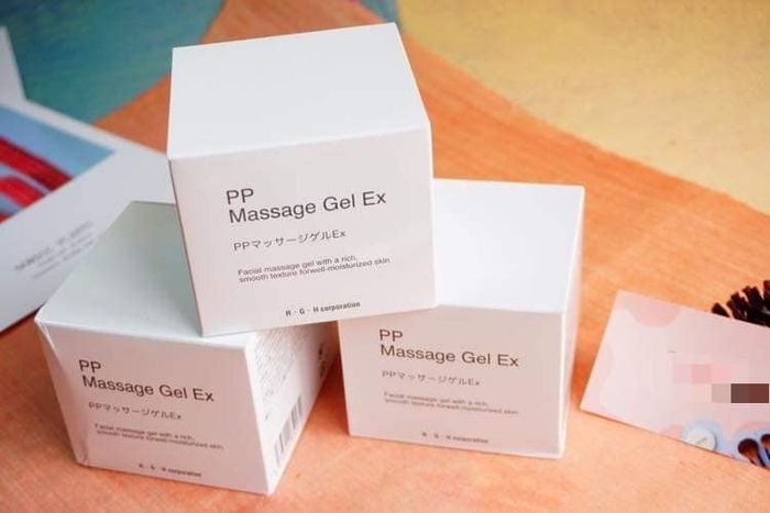 Hình ảnh thực tế Kem Massage Mặt PP Massage Gel Ex