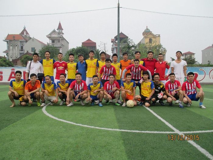 Hình ảnh lớp học bóng đá chất lượng cao tại V-Sport