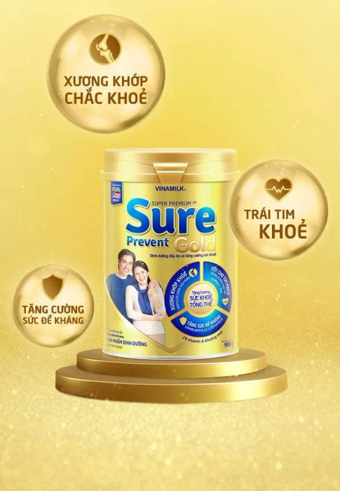 Hình ảnh sản phẩm Vinamilk Sure Prevent Gold (ảnh 1)
