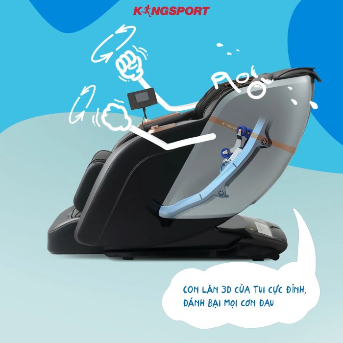 Không gian trải nghiệm Kingsport hiện đại