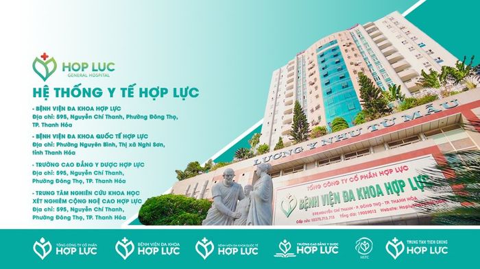 Hình ảnh cơ sở vật chất hiện đại tại Bệnh viện Đa Khoa Hợp Lực