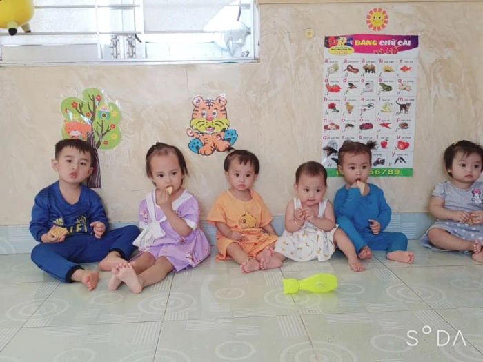 Hình ảnh không gian học tập tại Nhóm trẻ Gia Đình BL THIÊN ÂN
