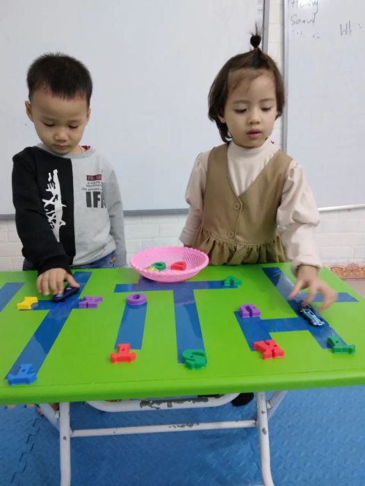 Hình ảnh không gian học tập tại Mầm Non Song Ngữ Happy Kids
