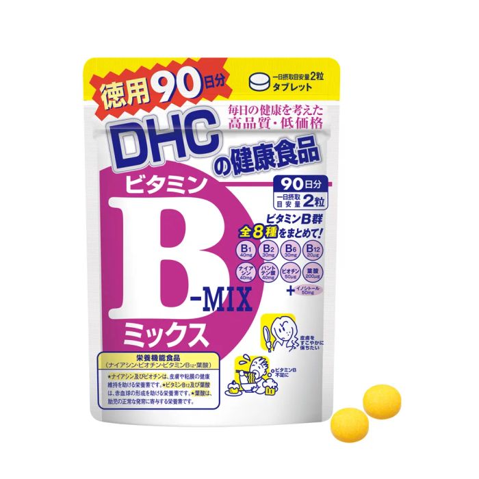 Hình ảnh chân thực viên uống DHC Vitamin B Mix - thiết kế sang trọng