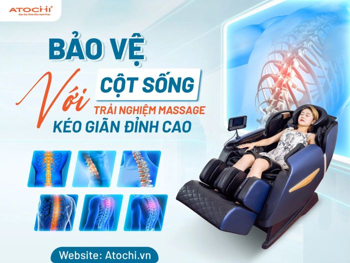 Sản phẩm ghế massage Atochi cao cấp
