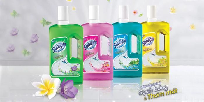 Bộ sưu tập nước lau sàn Sunlight đa dạng hương thơm - Lựa chọn hoàn hảo cho mọi không gian