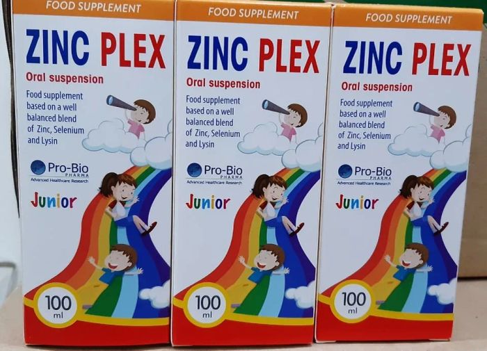 ZINC PLEX - BỔ SUNG KẼM GIÚP TRẺ ĂN NGON MIỆNG Hình ảnh 1